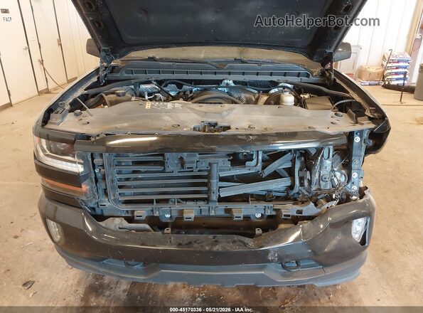 1GCVKREC6JZ205732 2018 CHEVROLET SILVERADO Black უკანა ხედი