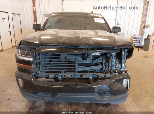 1GCVKREC6JZ205732 2018 CHEVROLET SILVERADO Black ხელსაწყოთა პანელის ხედი