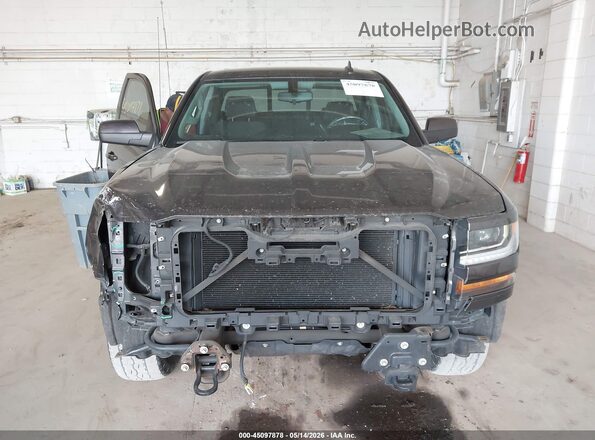 1GCVKREC7GZ116311 2016 CHEVROLET SILVERADO Black Widok zestawu wskaźników