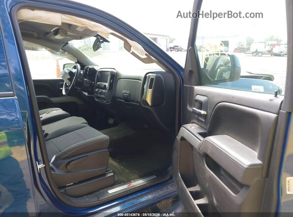 1GCVKREC7HZ164649 2017 CHEVROLET SILVERADO Blue Vista interior delantera