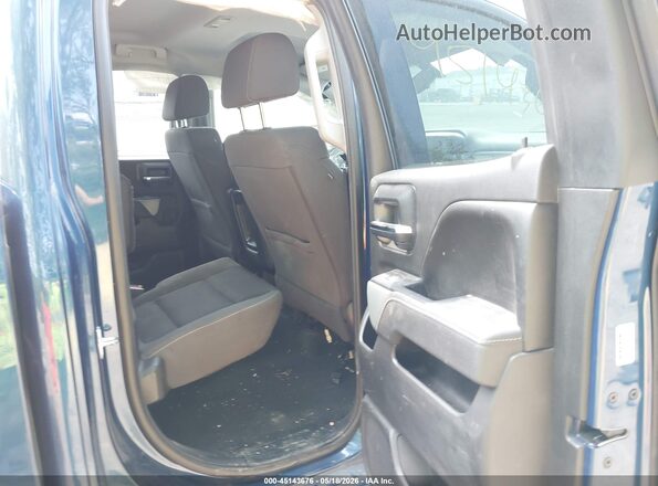 1GCVKREC7HZ164649 2017 CHEVROLET SILVERADO Blue Vista de la etiqueta del VIN