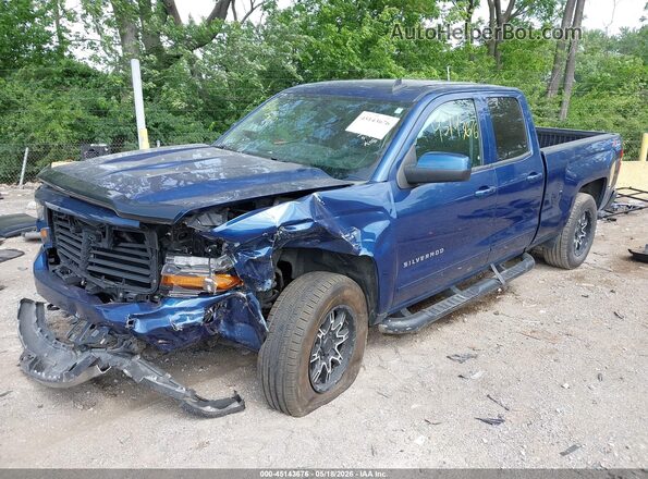 1GCVKREC7HZ164649 2017 CHEVROLET SILVERADO Blue Vista tres cuartos delantera izquierda