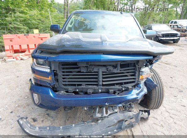 1GCVKREC7HZ164649 2017 CHEVROLET SILVERADO Blue Vista interior trasera