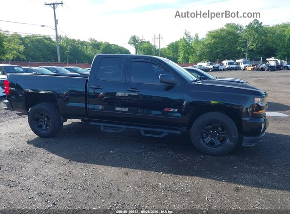 1GCVKREC8HZ118151 2017 CHEVROLET SILVERADO Black Rear interior view