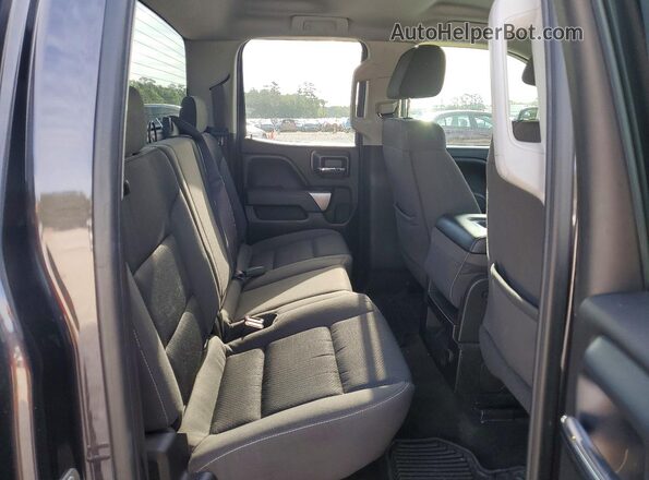 1GCVKRECXGZ109224 2016 CHEVROLET SILVERADO Gray Rear seats view