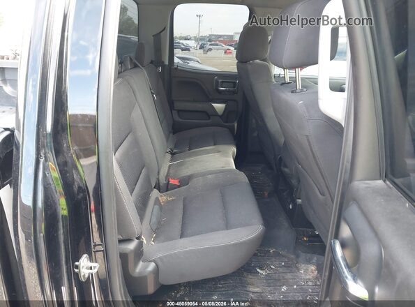 1GCVKREH6JZ130106 2018 CHEVROLET SILVERADO Black Vista de la etiqueta del VIN