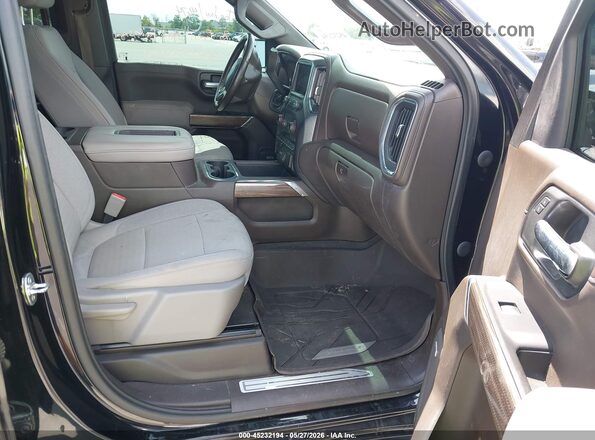1GCVYEED0LZ353961 2020 CHEVROLET SILVERADO Black Вид салону спереду