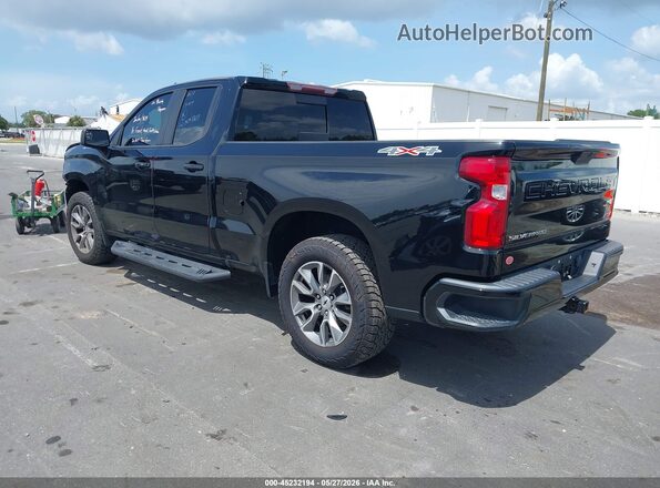 1GCVYEED0LZ353961 2020 CHEVROLET SILVERADO Black Задня ліва чверть