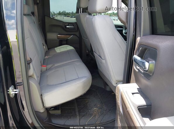 1GCVYEED0LZ353961 2020 CHEVROLET SILVERADO Black Вид наклейки з VIN-кодом