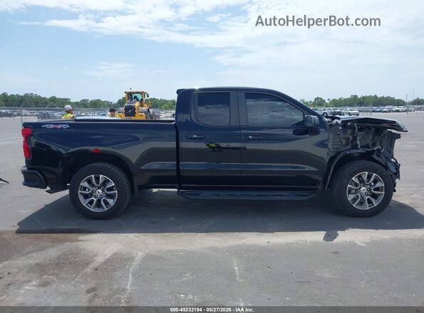 1GCVYEED0LZ353961 2020 CHEVROLET SILVERADO Black Панорамний вид салону 360°