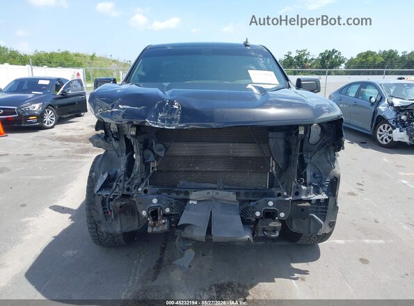 1GCVYEED0LZ353961 2020 CHEVROLET SILVERADO Black Вид задньої частини салону
