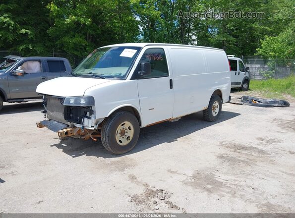 1GCWGAF15K1255090 2019 CHEVROLET EXPRESS Белый Передняя левая четверть
