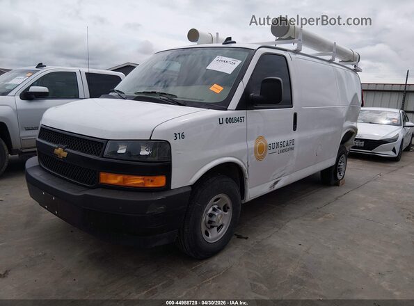 1GCWGAF78S1270672 2025 CHEVROLET EXPRESS White Front left