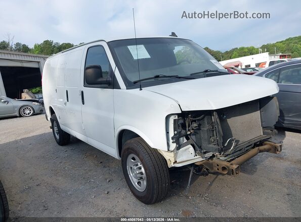 1GCWGAF79M1197718 2021 CHEVROLET EXPRESS White Rear interior view