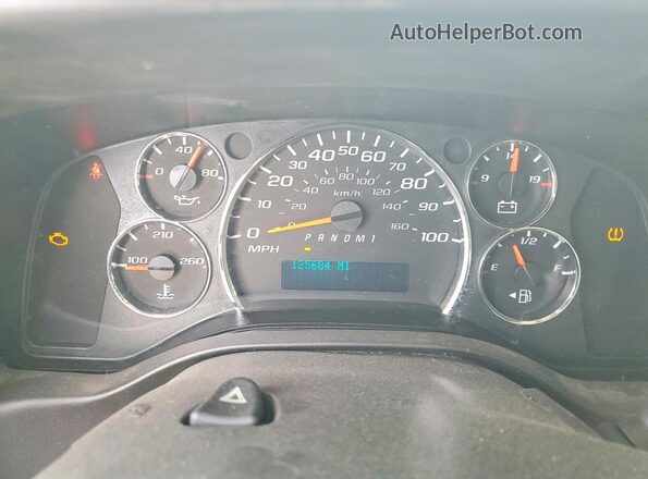 1GCWGAFF0G1234473 2016 CHEVROLET EXPRESS White Instrument cluster view