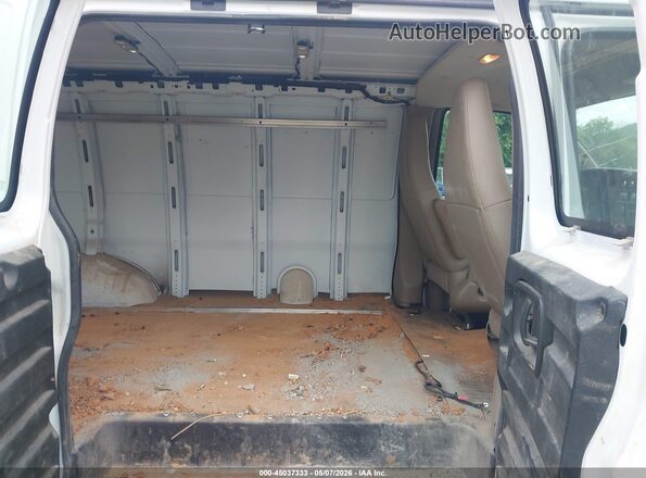1GCWGAFF5G1204224 2016 CHEVROLET EXPRESS White VIN კოდის სტიკერის ხედი