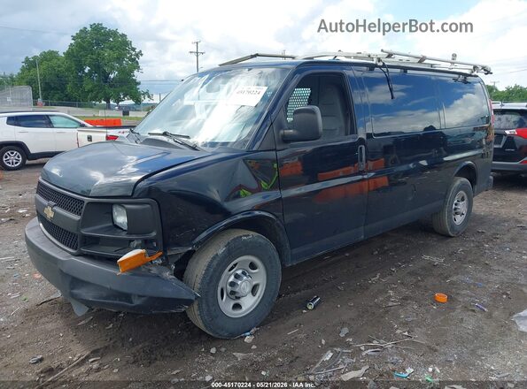 1GCWGAFFXG1329977 2016 CHEVROLET EXPRESS Black Vista tres cuartos delantera izquierda