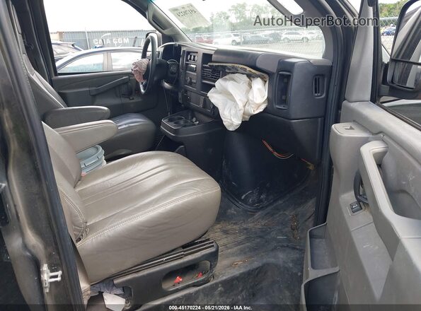 1GCWGAFFXG1329977 2016 CHEVROLET EXPRESS Black Vista interior delantera