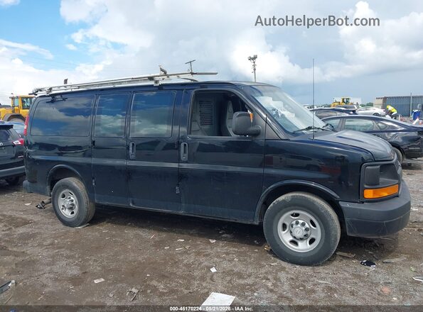 1GCWGAFFXG1329977 2016 CHEVROLET EXPRESS Black Vista interior trasera