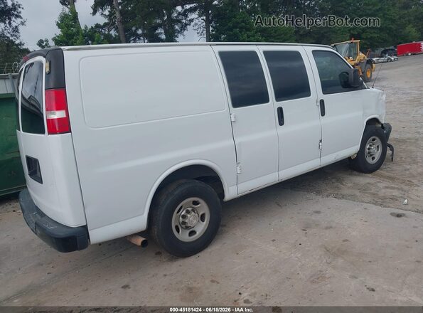 1GCWGAFG1K1192011 2019 CHEVROLET EXPRESS Белый Задняя правая четверть