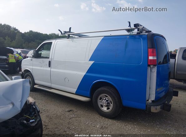 1GCWGAFGXK1231923 2019 CHEVROLET EXPRESS Белый Панорамный вид салона 360°