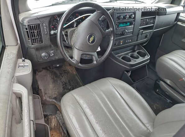 1GCWGAFP3P1157266 2023 CHEVROLET EXPRESS Белый Вид панели приборов