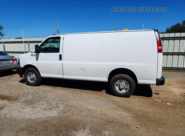 1GCWGAFP9N1180791 2022 CHEVROLET EXPRESS White Հետևի ձախ