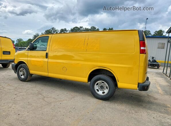 1GCWGAFPXL1158859 2020 CHEVROLET EXPRESS Yellow Rear left