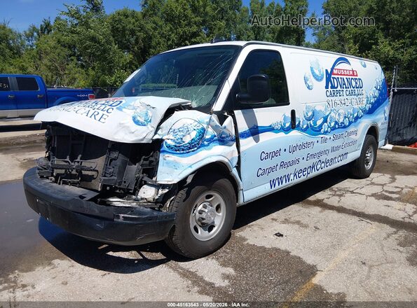 1GCWGBFF4G1144281 2016 CHEVROLET EXPRESS White Vista tres cuartos delantera izquierda