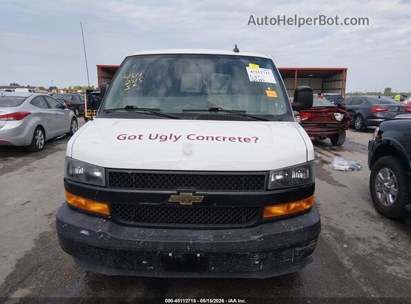 1GCWGBFP5K1147529 2019 CHEVROLET EXPRESS Белый Вид щитка приборов