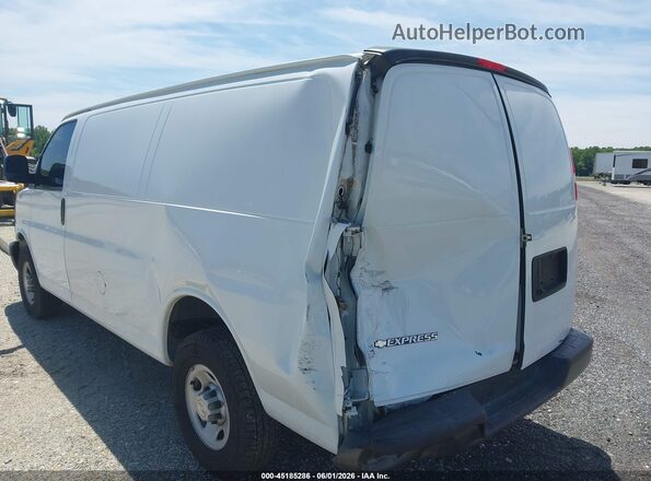 1GCZGGFGXL1165116 2020 CHEVROLET EXPRESS White Widok z przodu