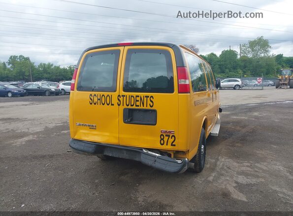 1GDW7CBG6G1239652 2016 GMC SAVANA 2500 Yellow 