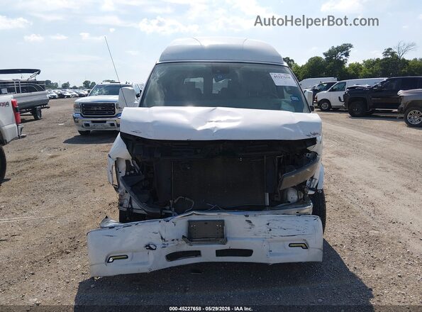 1GJZ7NF78M1304710 2021 GMC SAVANA CARGO White Вид щитка приладів
