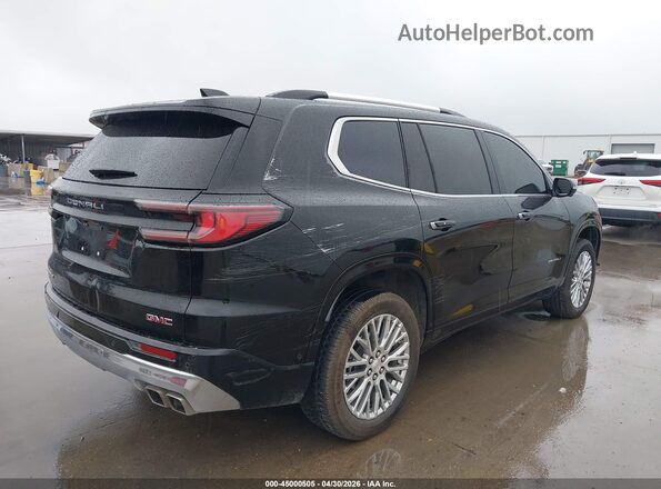 1GKENLKS3RJ182330 2024 GMC ACADIA Black Задня права чверть