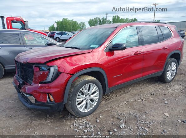 1GKENNKS5RJ204582 2024 GMC ACADIA Red Передня ліва чверть
