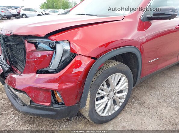 1GKENNKS5RJ204582 2024 GMC ACADIA Red Вид спереду