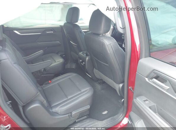1GKENNKS5RJ204582 2024 GMC ACADIA Red Вид наклейки з VIN-кодом