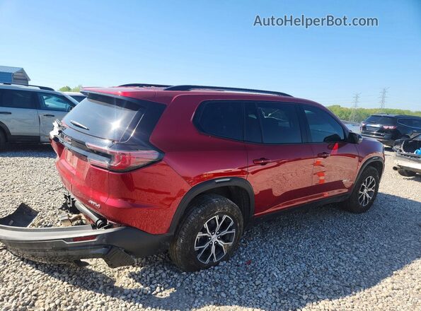 1GKENPKS1RJ243679 2024 GMC ACADIA Red უკანა მარჯვენა