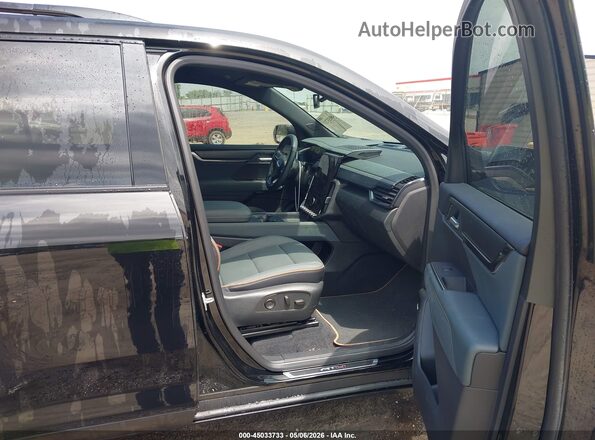 1GKENPRS4SJ170125 2025 GMC ACADIA Black Widok wnętrza z przodu