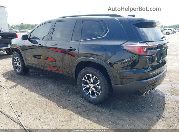 1GKENPRS4SJ170125 2025 GMC ACADIA Black Tył lewy