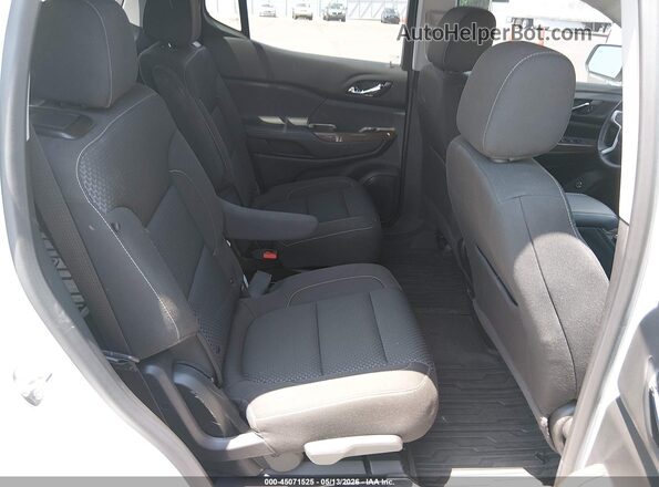 1GKKNKL44PZ184373 2023 GMC ACADIA White VIN კოდის სტიკერის ხედი