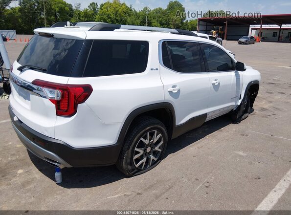 1GKKNKL44PZ184373 2023 GMC ACADIA White უკანა მარჯვენა