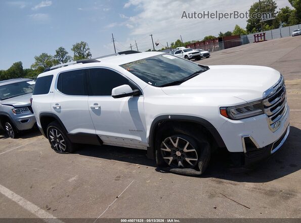 1GKKNKL44PZ184373 2023 GMC ACADIA White უკანა სალონის ხედი