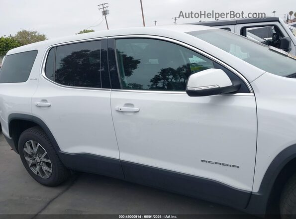 1GKKNKLA0MZ118940 2021 GMC ACADIA White Սալոնի 360 աստիճան տեսք