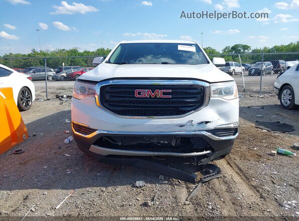 1GKKNKLA1KZ240641 2019 GMC ACADIA White 