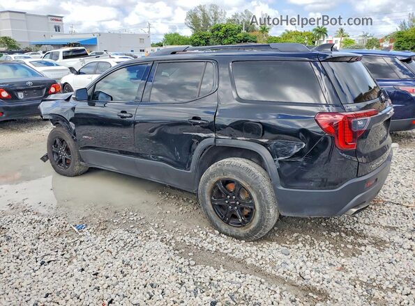 1GKKNLLS0MZ105751 2021 GMC ACADIA Black Trasero izquierdo