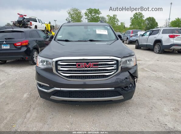 1GKKNLLS1JZ237669 2018 GMC ACADIA Black Instrument cluster view