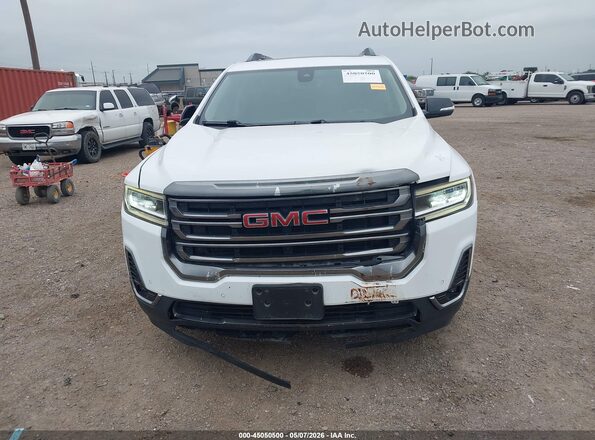 1GKKNLLS6MZ226199 2021 GMC ACADIA White Սարքավորումների վահանակի տեսք