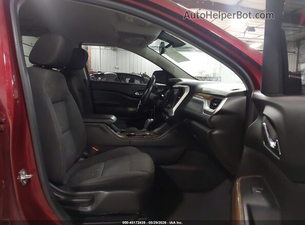 1GKKNLLS8HZ126594 2017 GMC ACADIA Red Front interior view