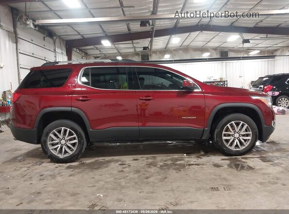 1GKKNLLS8HZ126594 2017 GMC ACADIA Red Rear interior view